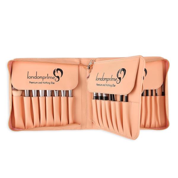 LONDONPRIME Makeup Brushes Premium Synthetic Foundation Powder Concealers Eye Shadows Makeup Hd Signature Set (38 Pcs)